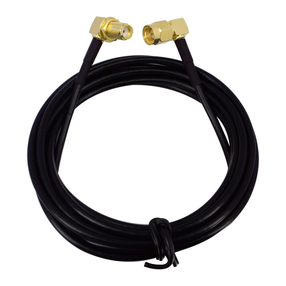 2 Piece 2M SMA Male to SMA Female Cable Antenna Extension Cord RG58