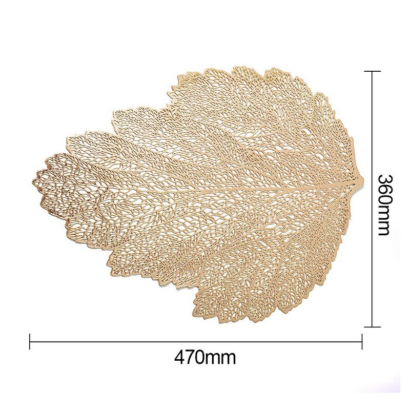 1pc pvc holle isolatie onderzetters tafelmatten voor thuis, kerst, bruiloft, hittebestendige placemat voor eettafel  #1: S