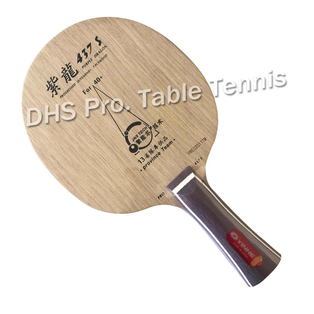 Yinhe viola Drago 537S PD / 437S spento lama da ping-pong per racchetta per 40 nuovi materiali palla