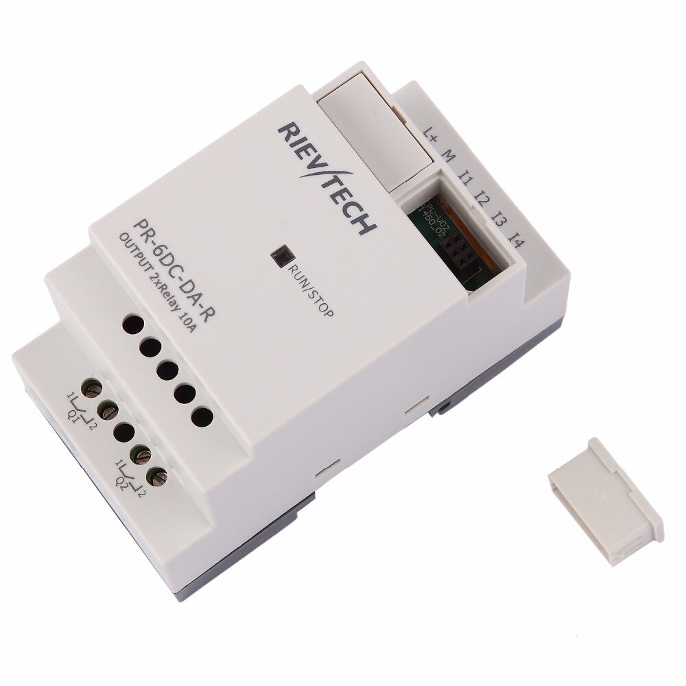 RIEVTECH, mini programmable logic controller für intelligente steuerung PR-6DC-DA-R