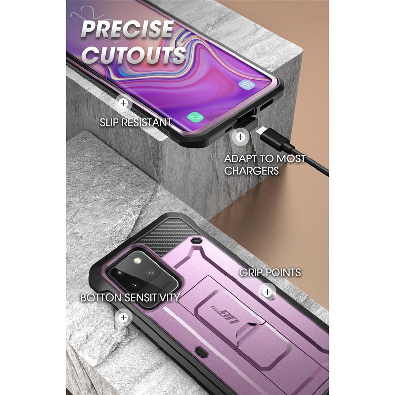 thumbnail image 2 of SUPCASE Unicorn Beetle Pro Series Full-Body Holster Case For Google Pixel 4 / 4XL – Built-in Screen Protector, Kickstand, Glitter Design 2 of 4