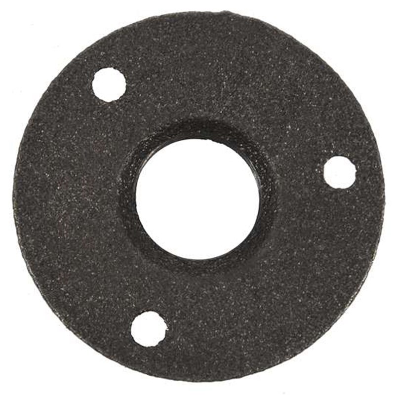 1 zoll Temperguss Rohr Flansch, Industrielle Rohr Flansche für Gewinde Schwarz Rohre und Fittings 1 Pcs