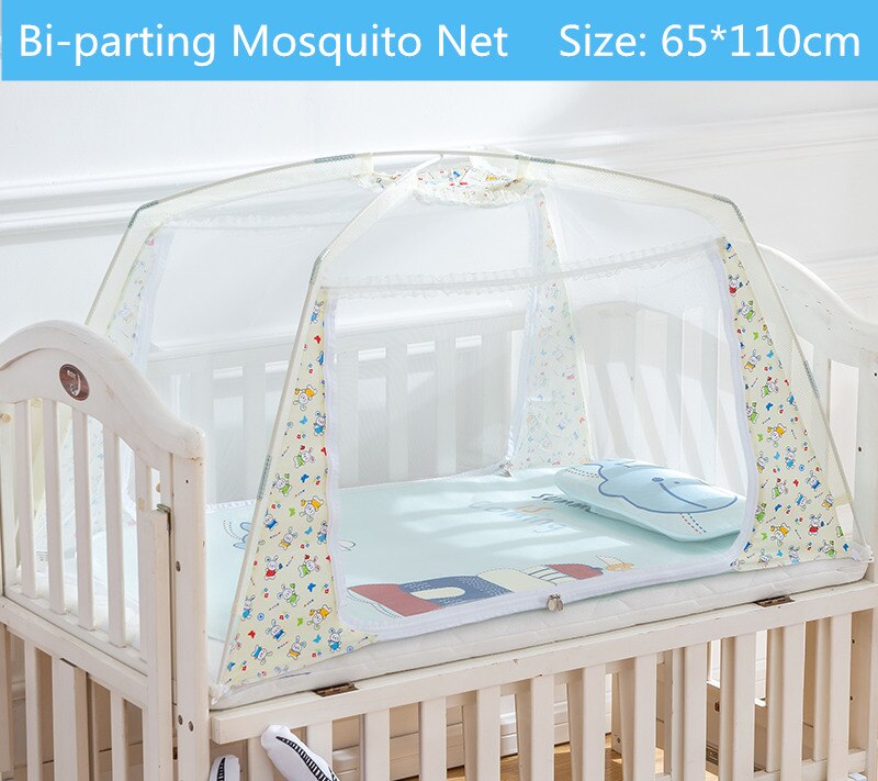 Moustiquaire Portable | Lit de bébé pliable, dessin animé, soutien-bas, tentes de berceau, moustiquaires pour enfants de moins de 10 ans: xiaotuhuang 65x110cm