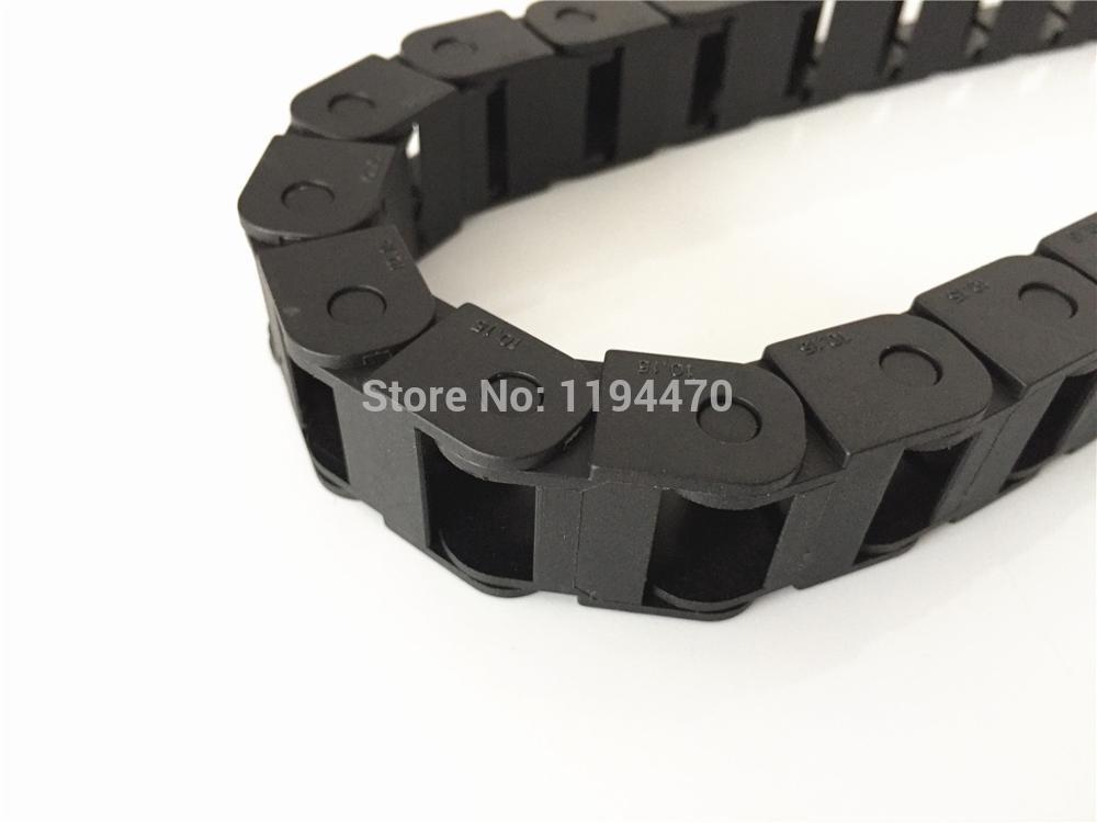1 stk/parti 10 x 15mm r38 kabel trekkkjede wireholder med endekobling 10mm x 15mm l1000mm 40 " til 3d cnc rutermaskin