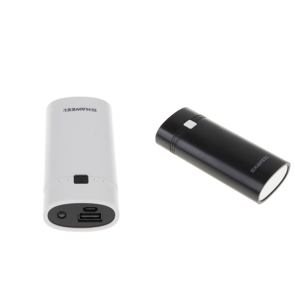 Lovoski 2 imposta USB Accumulatori e caricabatterie di riserva Batteria di Caso Del Caricabatteria FAI DA TE con La Luce del portato per Il Telefono