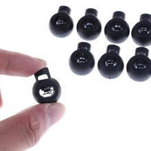 10Stck nicht-Unterhose Elastische Schuh Spitze Schnürsenkel Schnalle Stopper Seil Clip Klemme Paracord Schnur Schlösser Einfach Schneller Schuhe reflektierende Bock