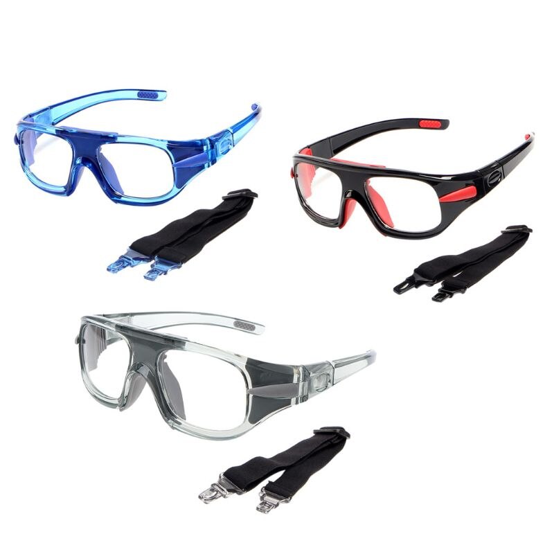 Gafas deportivas protectoras para baloncesto y fútbol, lentes ópticos de seguridad con marco extraíble para miopía, R9CE