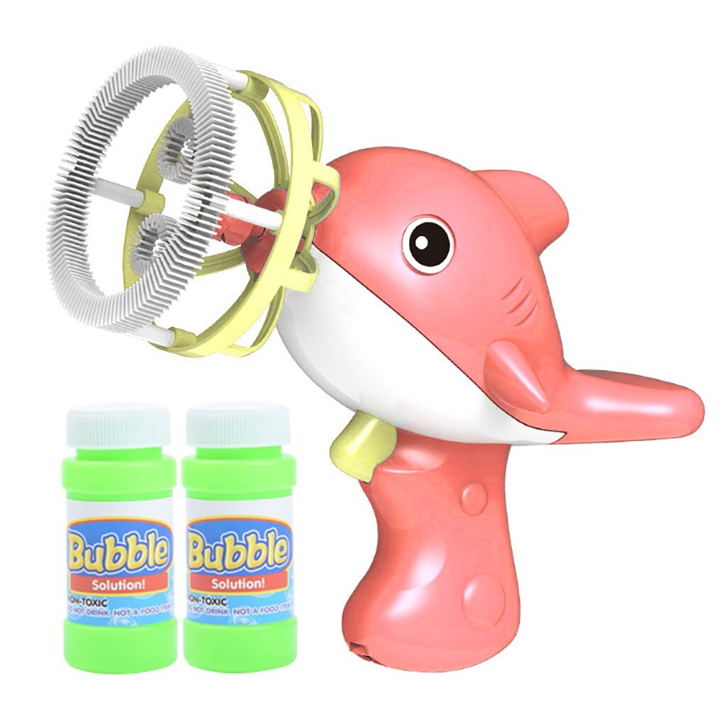 Bubble Gun Maker Automatische Dolphin Bubble Machine Cartoon Zomer Leisure Speelgoed Outdoor 100Ml Bellenblaas Buitenspeelgoed: B