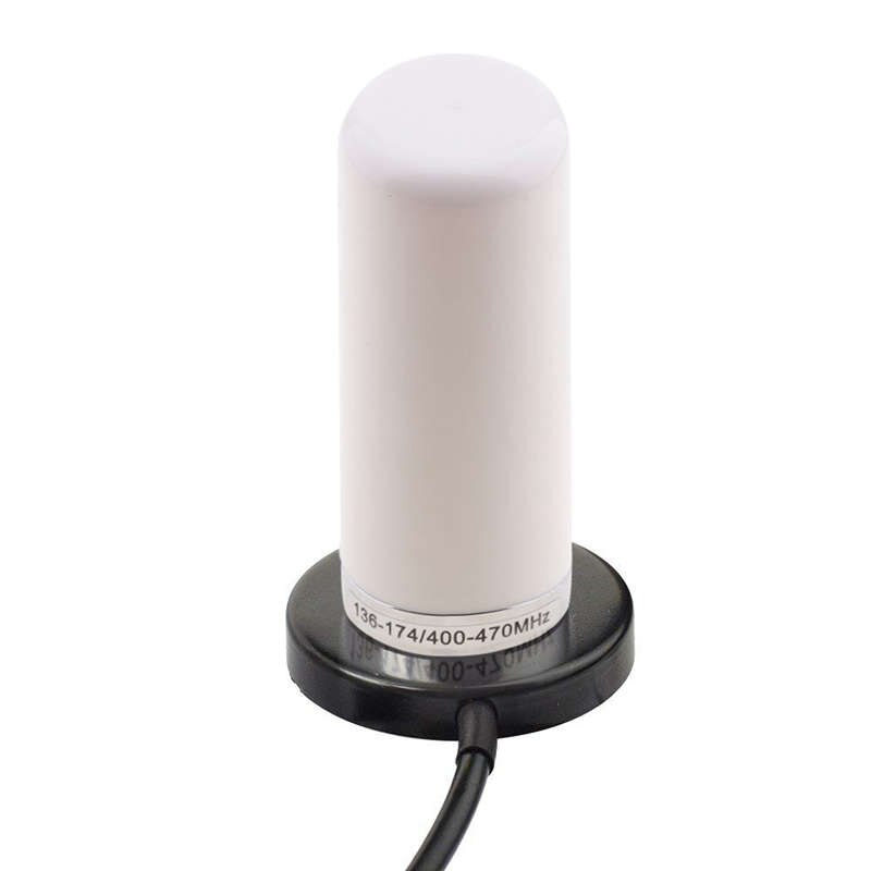 Køretøj / bil mobilradio vhf / uhf dual band antenne bnc hanstik magnetisk basemontering 5m rg58 kabel til  bc125at scanner