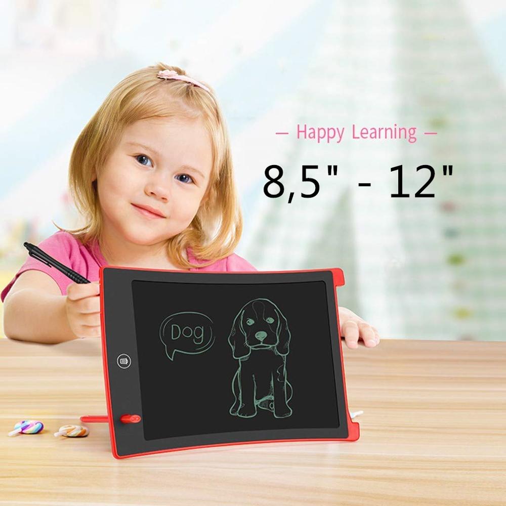 Pizarra Digital Magica Tablet de Dibujo Tableta de Escritura Dibujar Escribir Pintar LCD 8,5" 12" para Niños y Adultos Oficina