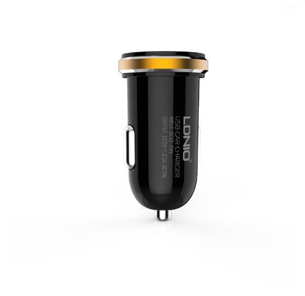 LDNIO DL-C22 2USB Car Charger For iPhone Smasung Xiaomi Phone Universal Charging White