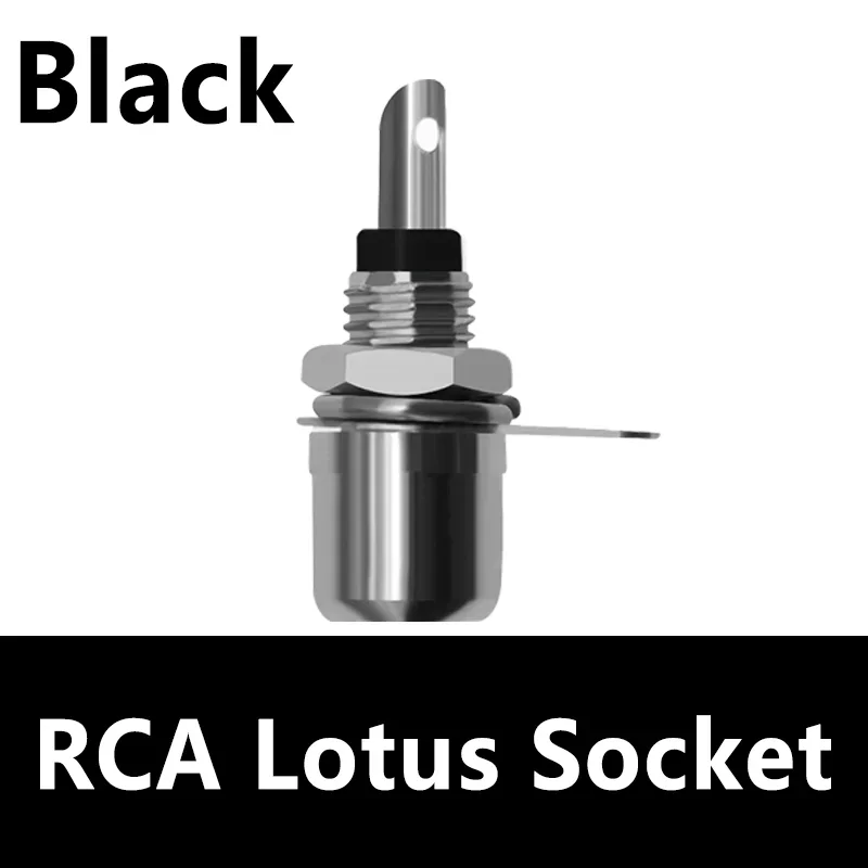 20/100Stck rca Buchse Adapter RCA Audio- Jack Stecker Vernickelt RCA Stecker Tafel montieren Buchse: MULTI / 50-79 Stücke