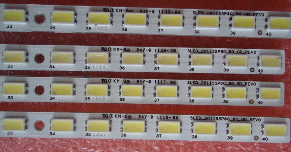 led backlight screen	For 60 inch LED TV LCD-60LX830A LCD-60LX531A E329419 80led 676