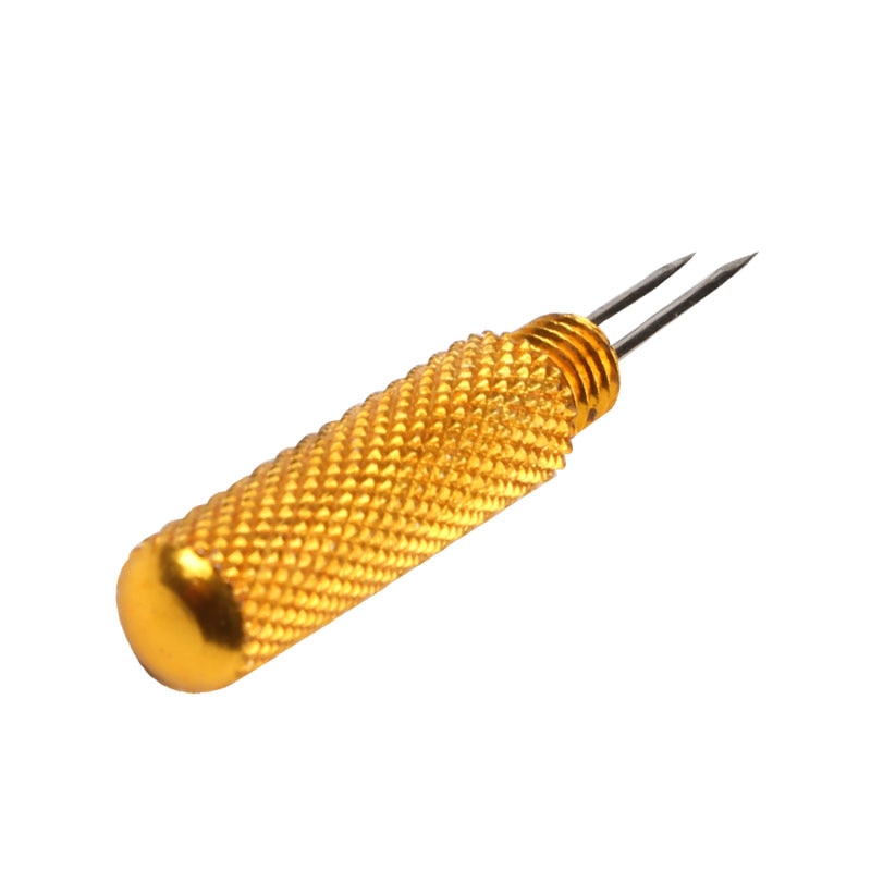 Aluminum Alloy Fishing Hook Tier Fishing Line Knotter Knots Double-headed Needle Knots Fly tying tools Winter fishing knots