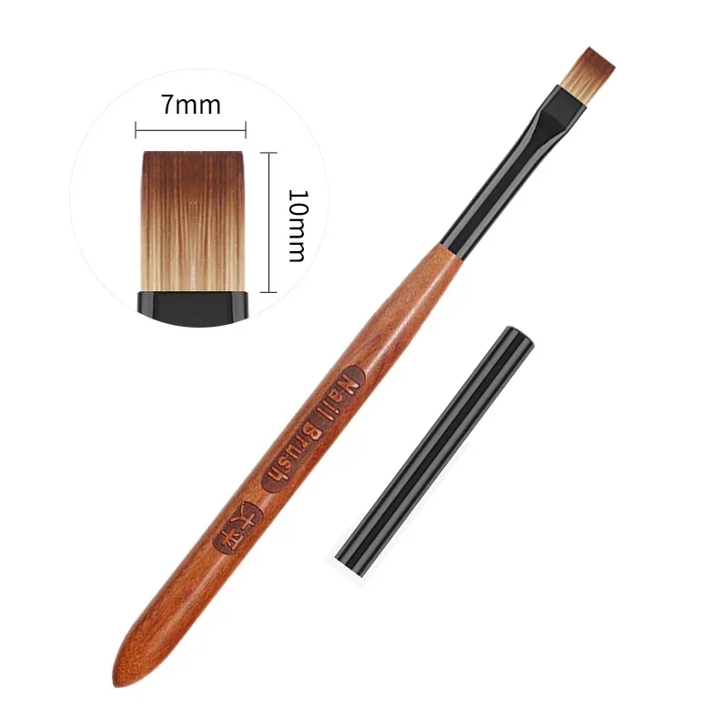 Nail Glue Phototherapy Pen UV Gel Brush Pen Acrylic Nail Art Painting Drawing Liner Brush Manicure Brushes Tool: Light Grey