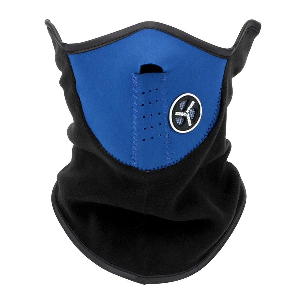 Leepee moottoripyörä puoli kasvonaamion kansi balaclava ulkourheilukaula suojaa lämpimää unisex -talven hiihtolumikaulahuivia