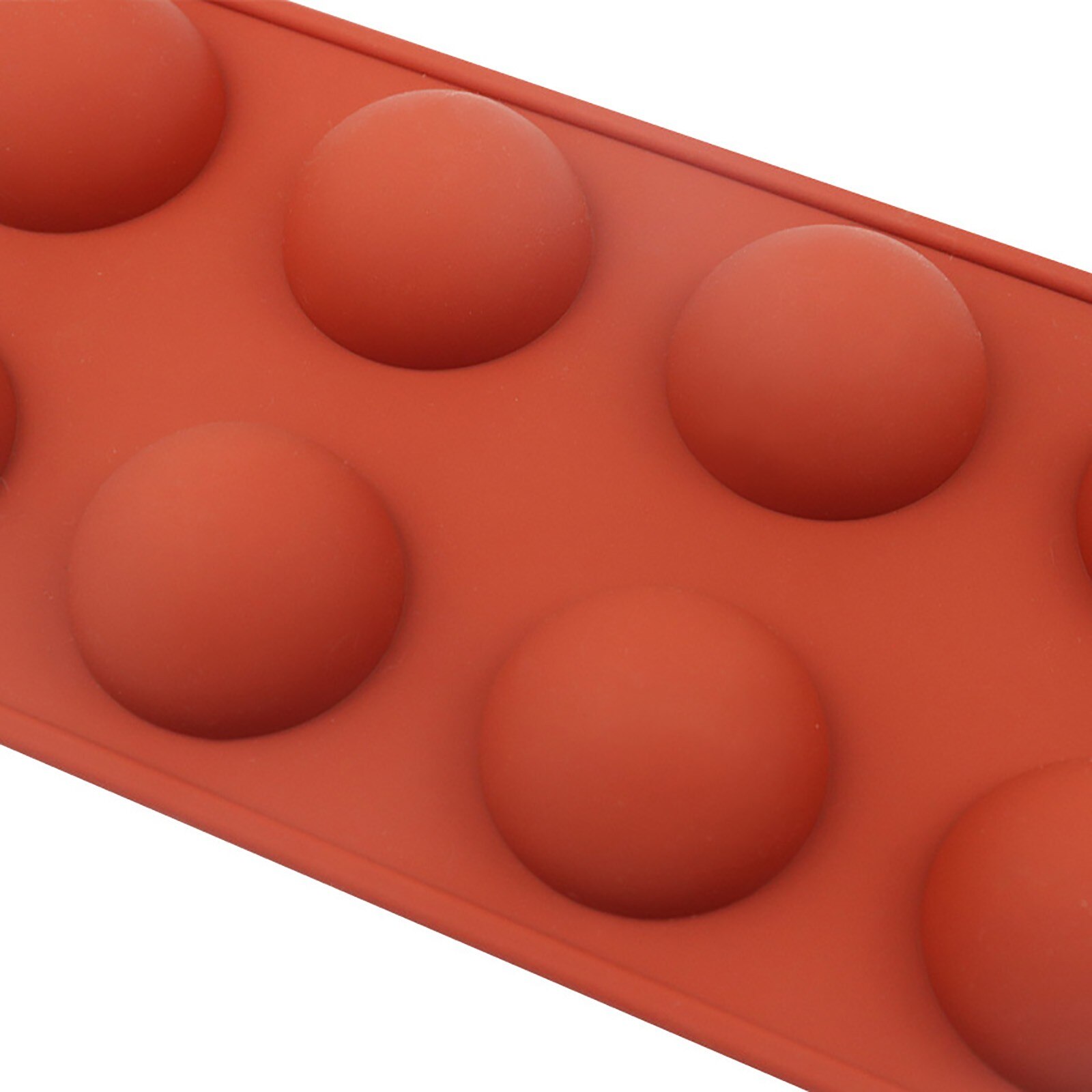1/2/3pcs Hemisphere Shape Silicone Mold 8 Holes Food Grade Baking Accessories Chocolate Candy Mold Bakeware Kitchen Gadgets