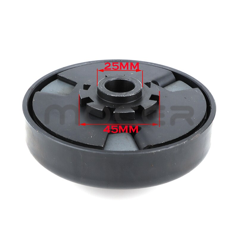 19Mm 20Mm 10 T Centrifugaal Automatische Koppeling 3/4 "10 Tand 420 Ketting Voor Go Kart Fun Atv karting Minibike Motor Onderdelen