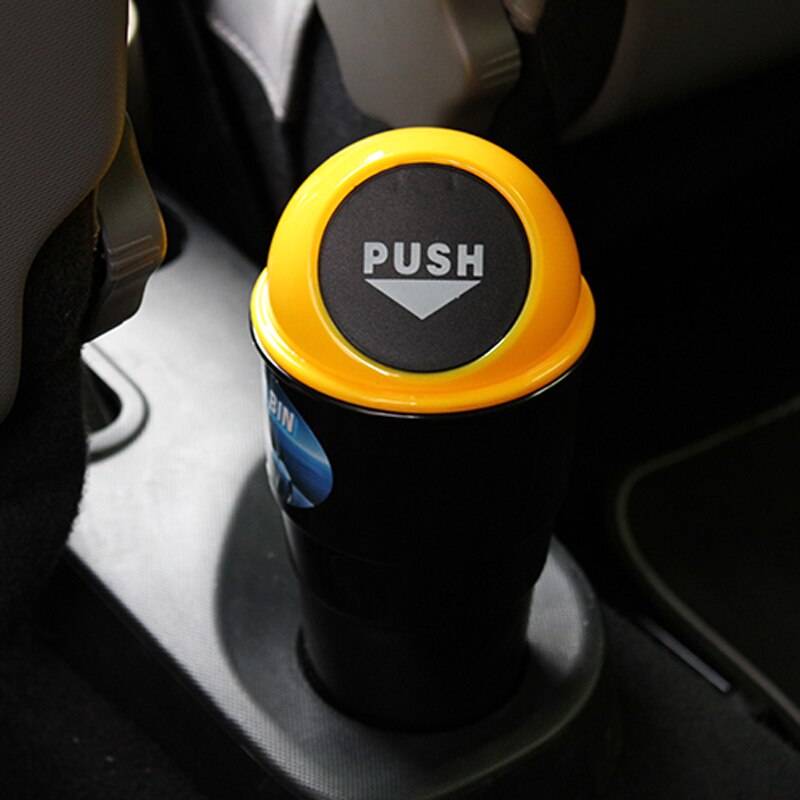 Lata de lixo criativa para carro, 5 cores, para ford focus fusion favor, ecosport, fiesta, falcon edge/explorer