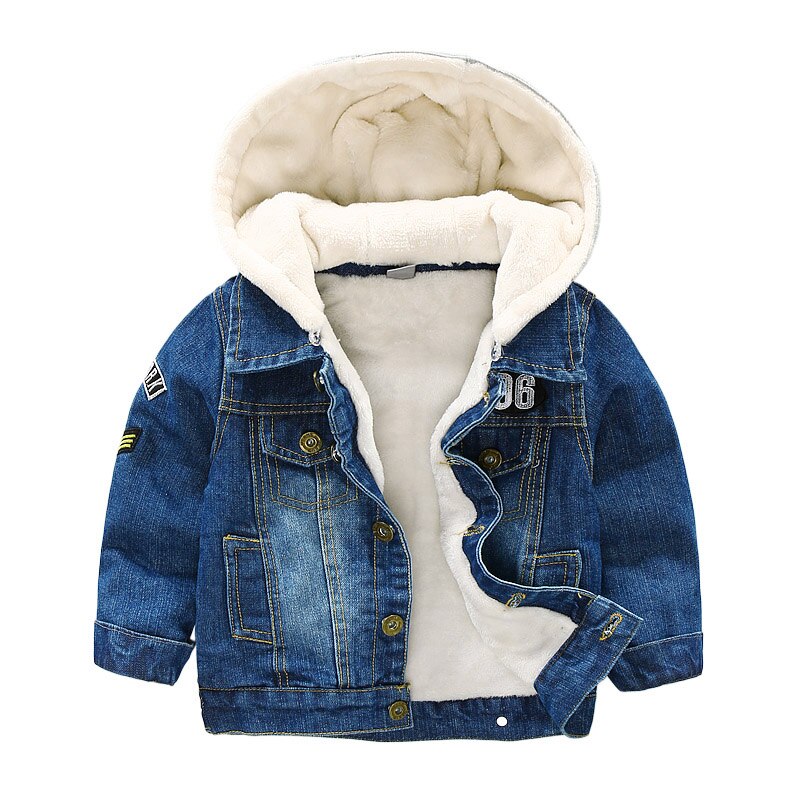 The baby got a thick cowboy coat: 24M