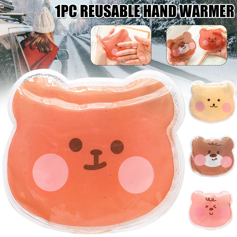 Cute Cartoon Hand Warm Reusable Heat Packs Mini Portable for Girls Winter Warm Supplies Hand Warmers Warm Baby Heater