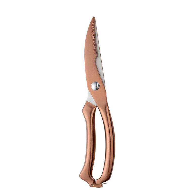 Küchenschere, robustes Kochmesser aus Edelstahl, Hühnerknochenschere zum Schneiden von Lebensmitteln, rostfrei, für Fleisch, Grillschere: Freier Raum