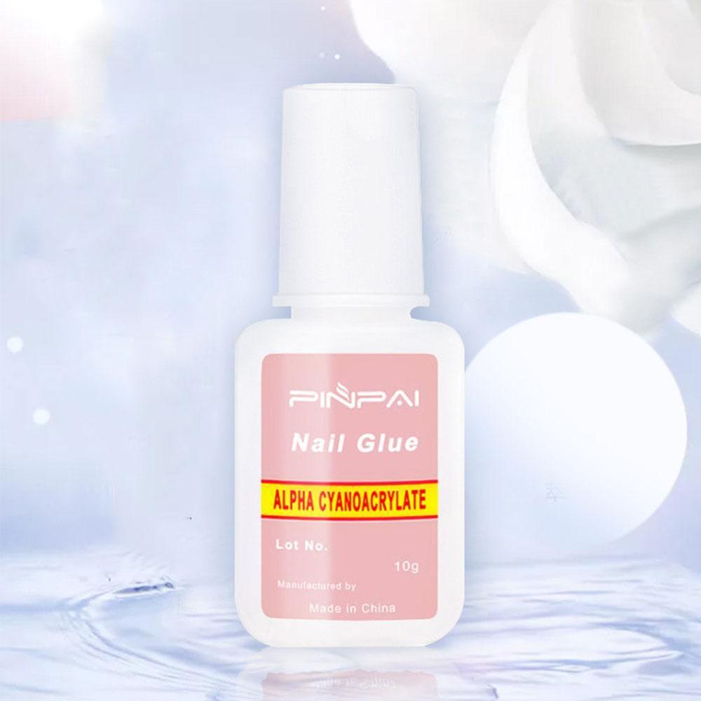 10g Nail Glue With Brush To Protect Nails Naturally Easy Quick To dry Nature Non-toxic Apply X7U7