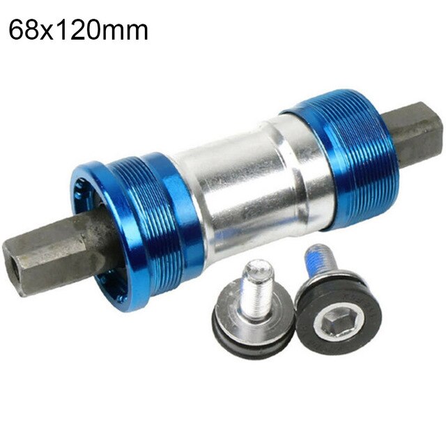 Soporte inferior para bicicleta de montaña, cono cuadrado, rodamientos sellados, cartucho, herramienta para bicicleta, eje de alta gama: 68x120mm