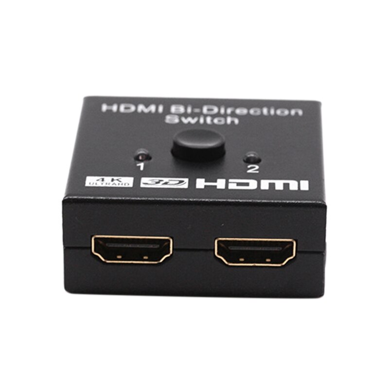 4K Hdmi Switch Hdmi Bi-Directionele 1X2 / 2X1 Ab Switcher Splitter Voor PS4 Pro/4 Tv doos Brand Tv Stick Hdmi Splitter: Default Title