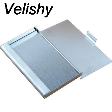 Mini boîte à cartes Business, étui pratique, étanche, en alliage d'aluminium étui pour cartes de crédit, 1 pièce, nouveauté