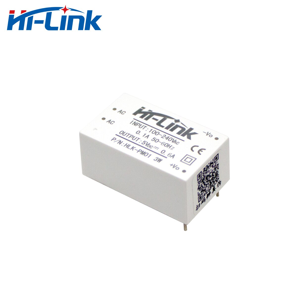 15 Stks/partij 5V 3W 600mA Ac Dc Power Converter Module Originele Hilink PM01 Wit