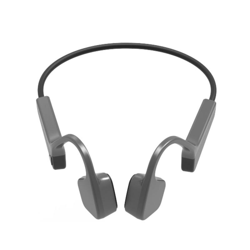 V11 Bone Conduction Headphones Bluetooth 5.0 Wireless Not In-Ear Headset IPX6 Waterproof Sport Earphones Lightweight Ear Hook