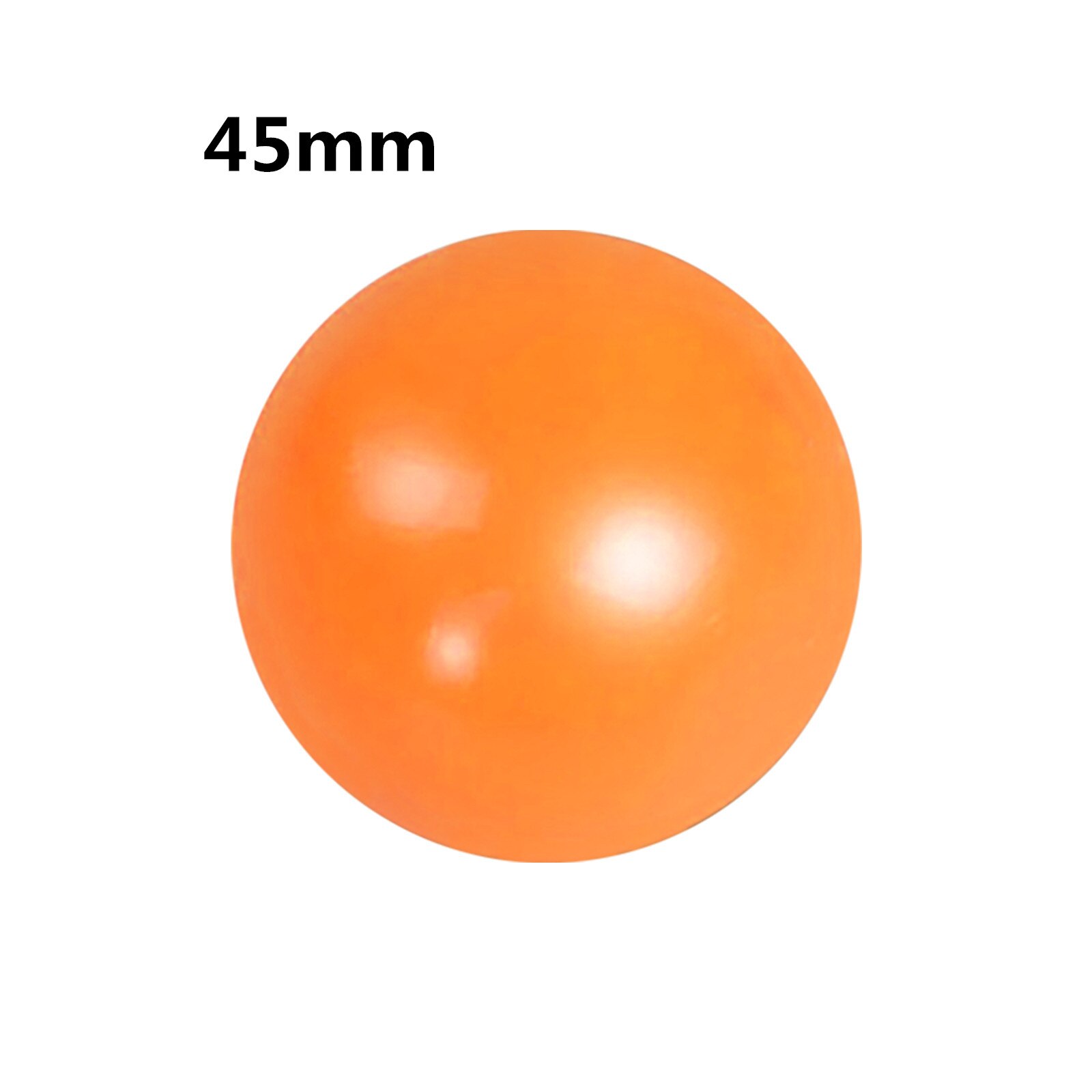 Stick Wall Ball Stress Relief Ceiling Balls Squash Ball Globbles Decompression Toy Sticky Target Ballceiling Light Ball: G 45mm