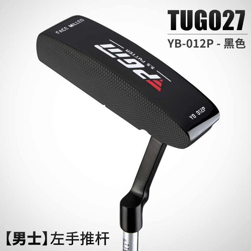 Empuje de los hombres de la mano izquierda del Club de Golf, cuerpo de acero 950/cabeza de empuje de acero inoxidable para el empuje de la mano izquierda de las mujeres: Golf Clubs Black