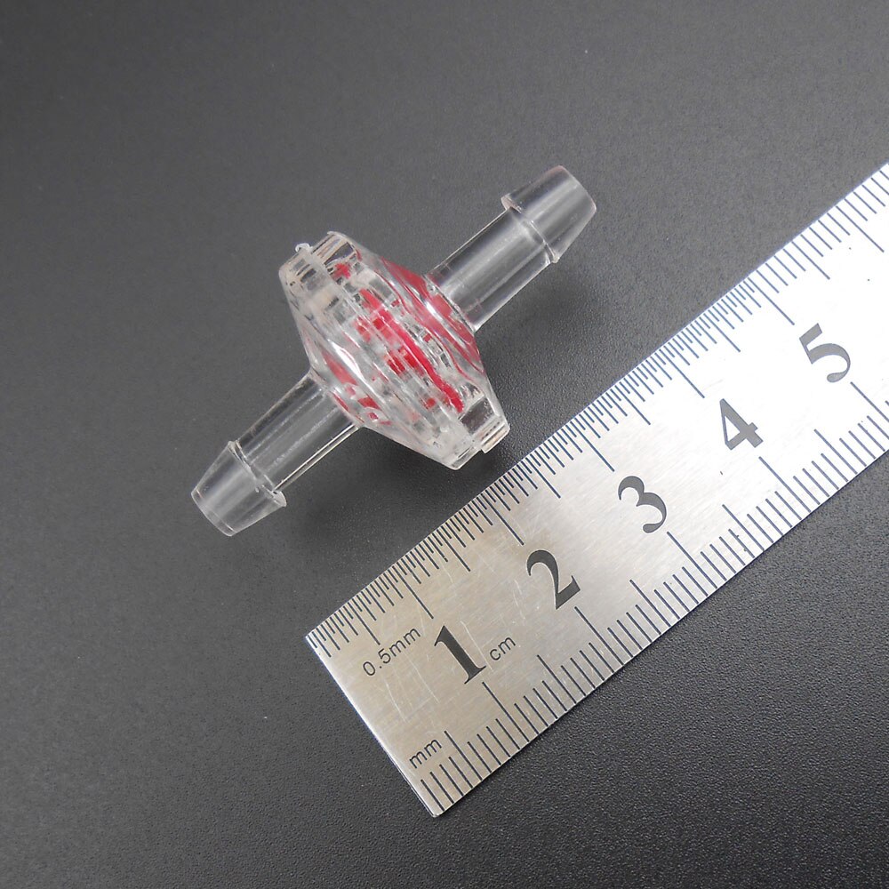 1PC 4MM 5MM 7MM 10MM Equal-Diameter Stop Valve Anti-backflow Check Valve For Silicone Hose Aquarium FIsh Tank MM M5 *FD870-873