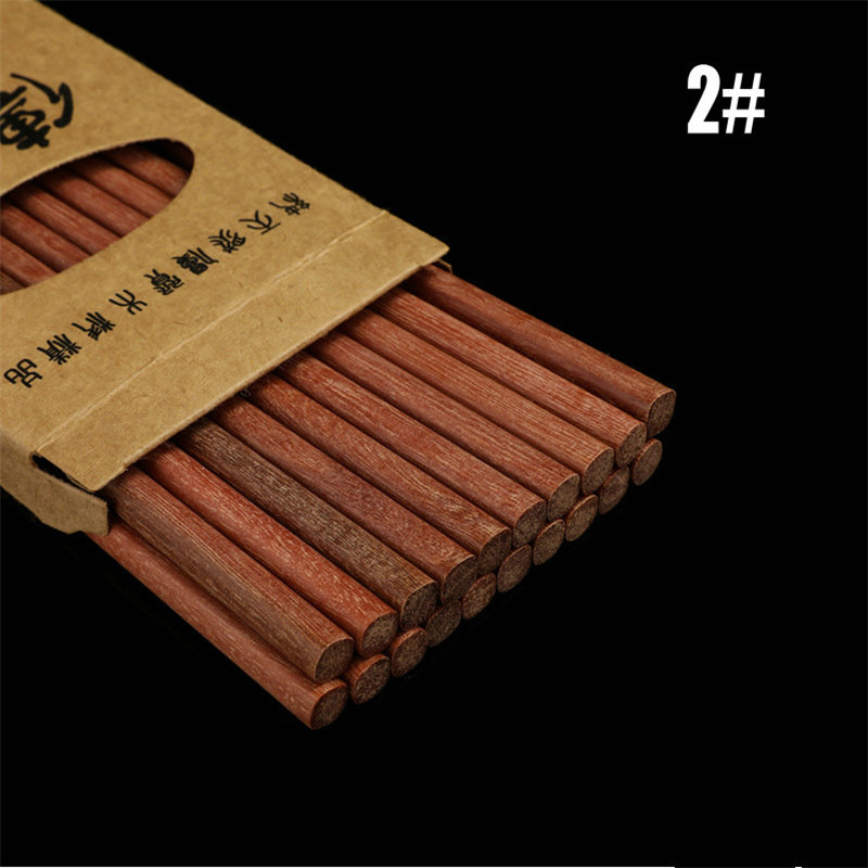 Palillos de madera reutilizables para comida, Palillos Chinos de bambú, japoneses, Chinos, 10 pares: B