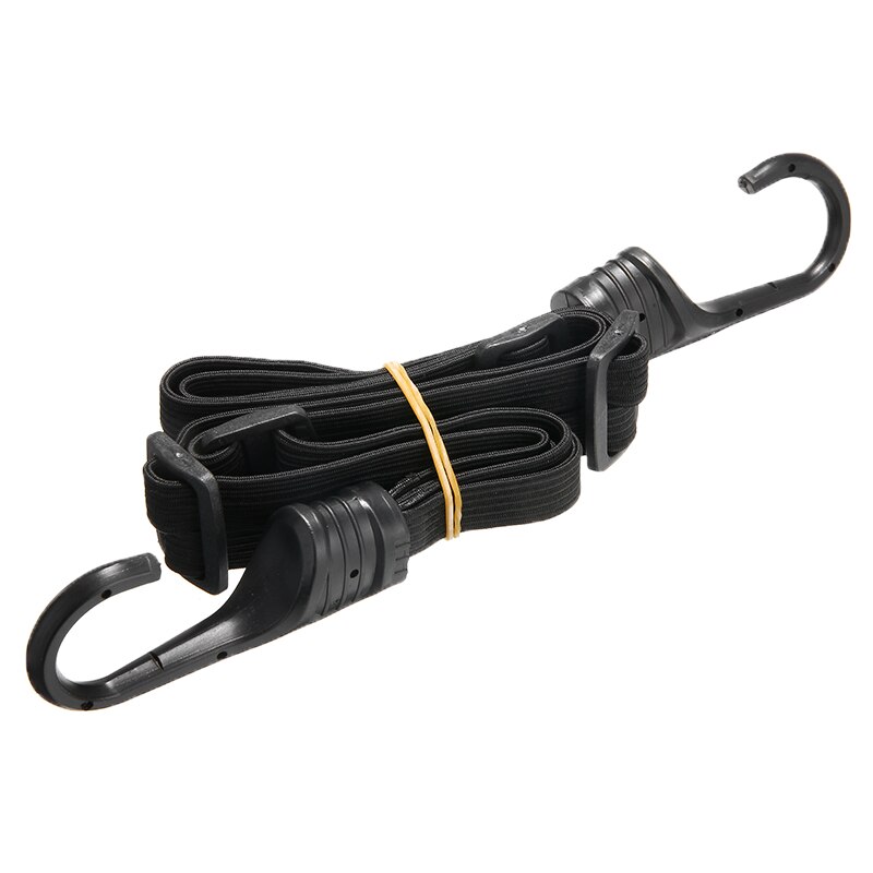1pc 60cm negro equipaje de motocicleta correa de malla fija elástico hebilla cuerda Scooter casco vendaje red Accesorios