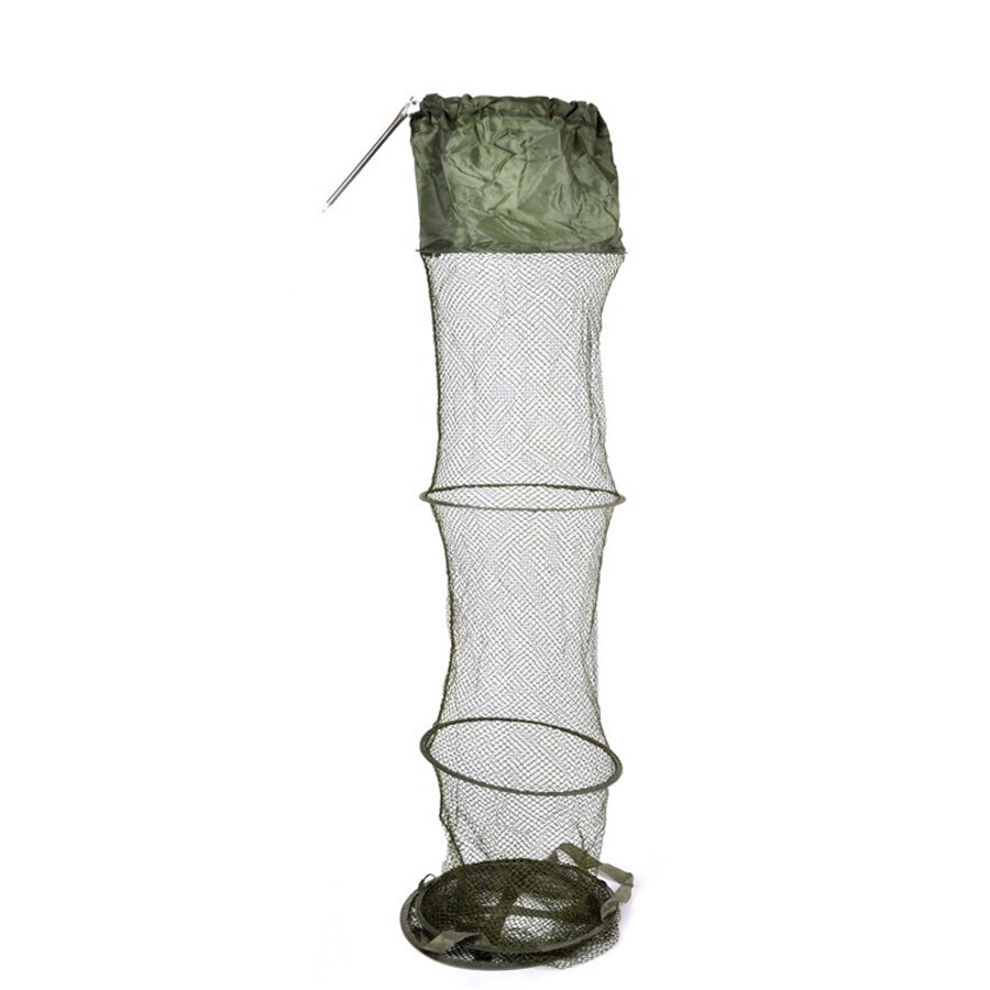 Riippuva liima kalansuojat pieni ja iso kala katkarapuverkko kokoontaitettava kalahäkki upotusverkot pitämään kalat elossa työkalu pesca 33cm*140cm: Suuria reikiä