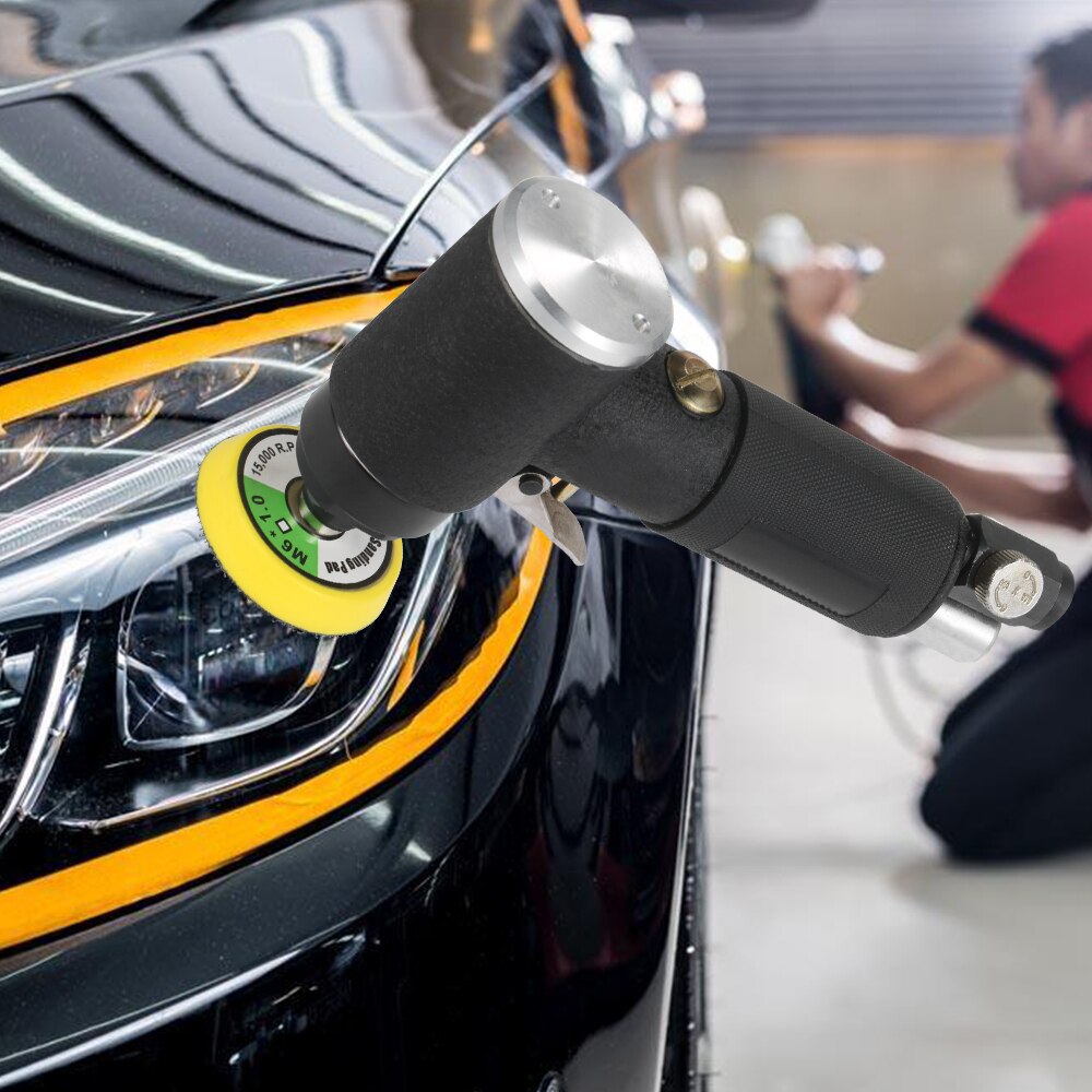 Air Sander 2 Inch 3 Inch Pneumatic Sander Air-operated Polisher Waxer Polishing for Auto Body Work Furniture Metal Surface
