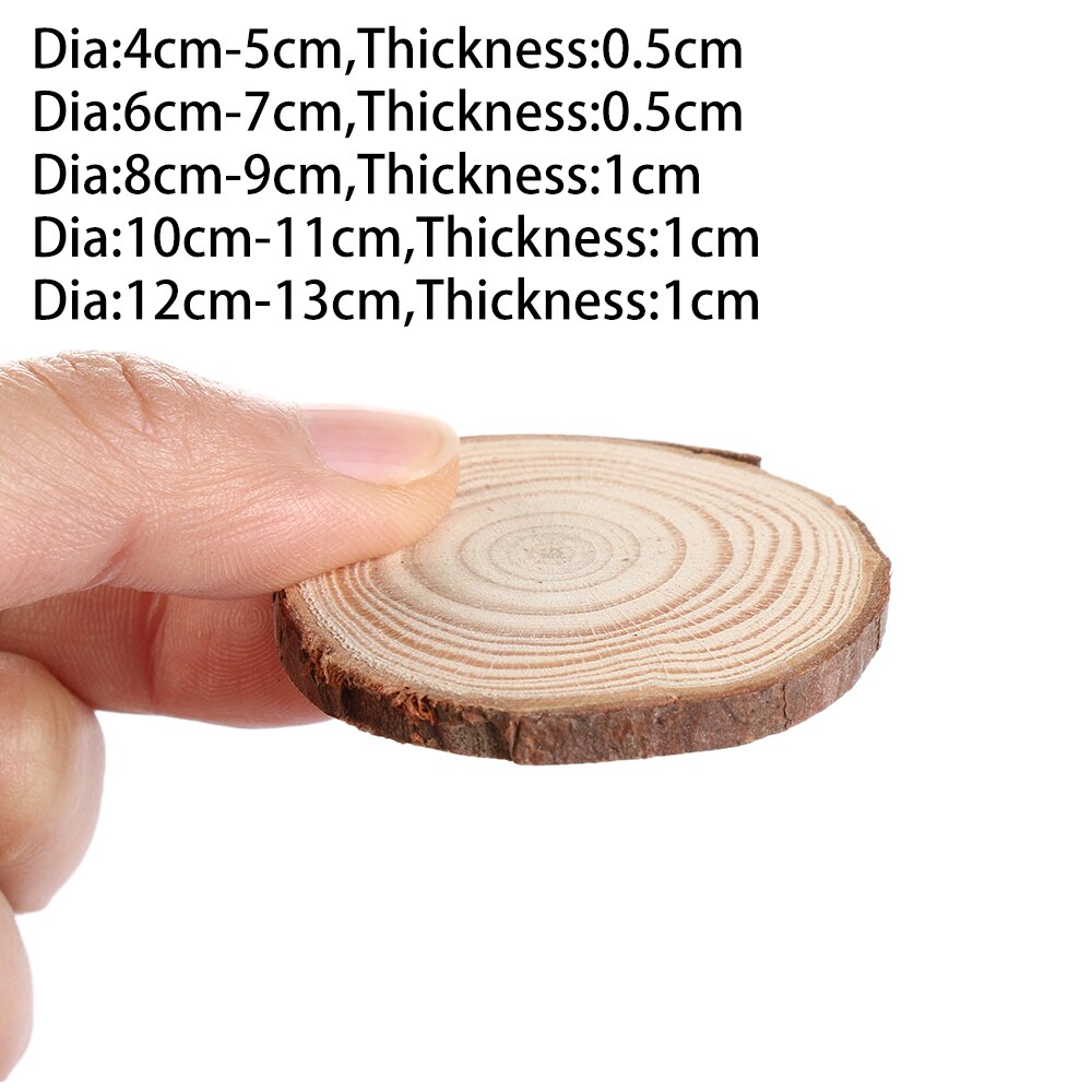 Ronde Natuurlijke Houten Onderzetters DIY Houten Cup Pad Koffie Mok Bekerhouder Tafel Mat Decoratie Keuken Accessoires