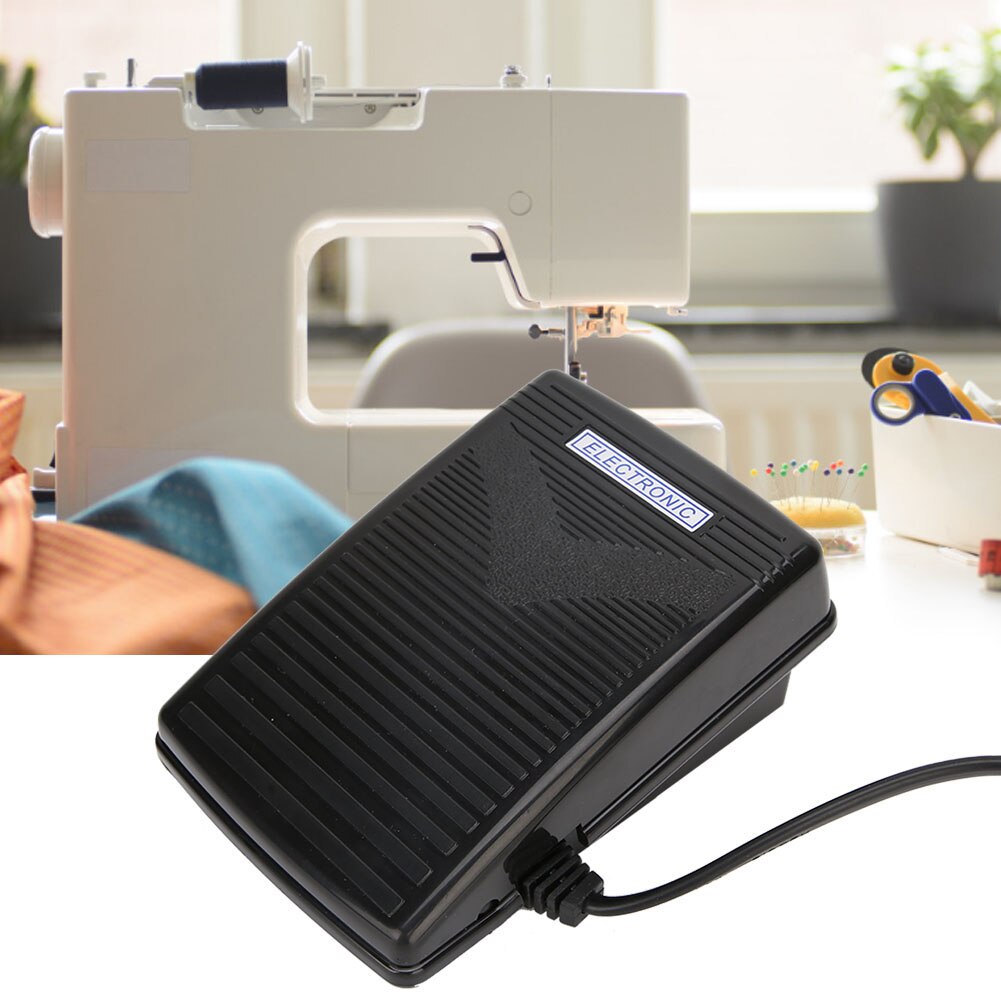 Durable 220V EU Plug Foot Control Pedal With Power Cord For Singer Home 974 Sewing Machine Special Sewing Machine Foot Pedal