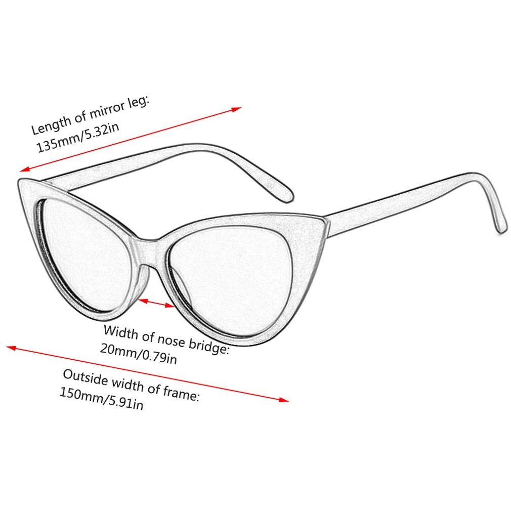 Cat eye briller dame solbriller retro sexet mærke multi-style briller gafas de sol smarte solcreme briller