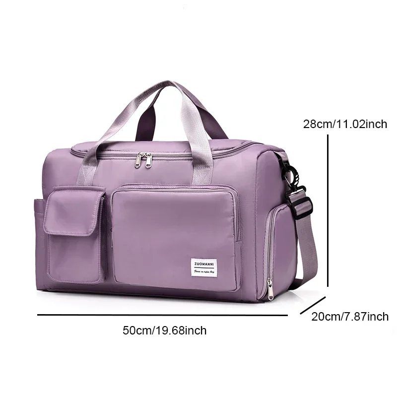 Handbagage Reistas Weekender-plunjezakken met grote capaciteit en schoenencompartiment Sport-fitnesstassen voor dames 2024