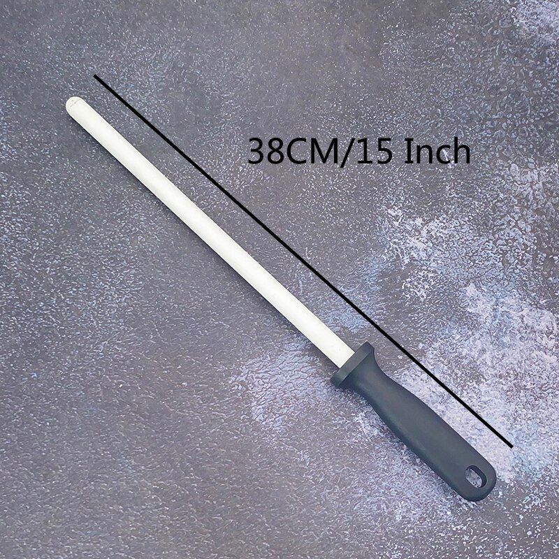 Ceramiczne pałeczki robić ostrzenia gospodarstwa domowego kuchnia nóż robić uboju profesjonalne ręczne cylindryczne ostrzałki robić noży musat: length-38