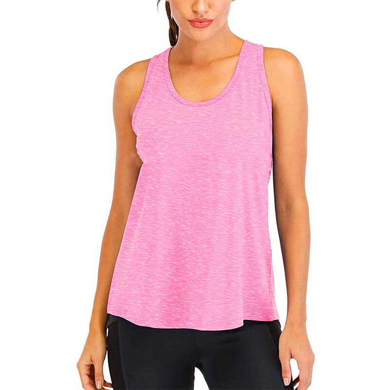 Top deportivo para mujer, Top de entrenamiento, camiseta sin mangas de malla con espalda cruzada para Yoga, ropa de gimnasio, chaleco deportivo sin mangas para entrenamiento