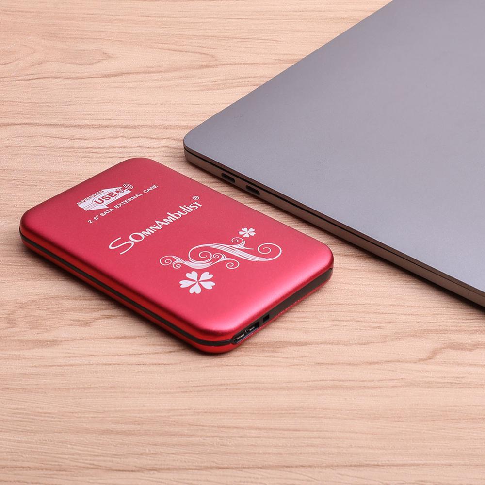 Brand 1 Tb 2 Tb 500G 2.5 "Externe Harde Schijf USB3.0 Hdd Draagbare Externe Hd Hard Drive voor Pc Mac Desktop Notebook Compute: red / 500GB