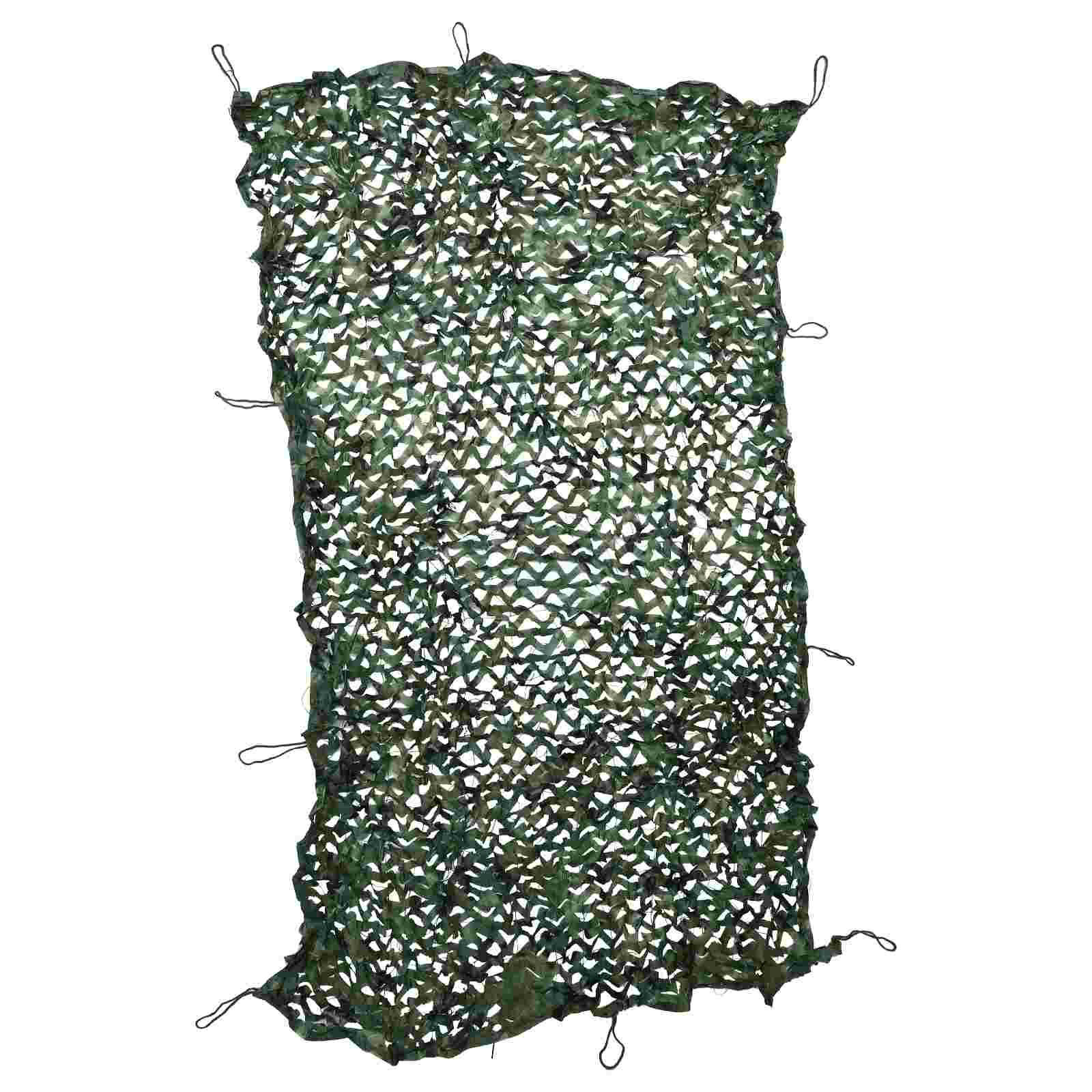 1Pc Camo Netting Camo Shelter Woodland Jungle Leave Net Camouflage Mesh Wrap