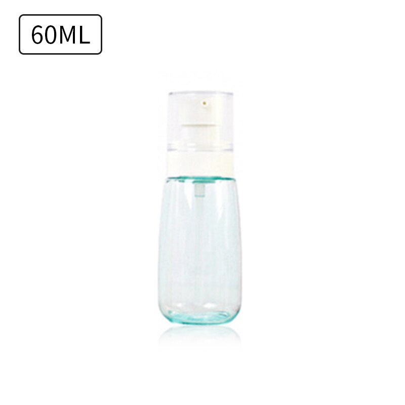 30ml/60ml 1pc gennemsigtige plastik sprayflasker bærbare rejseflasker små genopfyldelige beholdere tomme kosmetikbeholdere: 60ml lotion blå