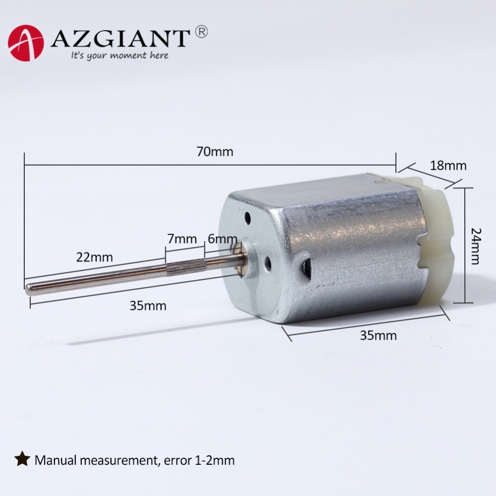 35mm ribbed shaft O spindle Car Door Lock Actuator motor