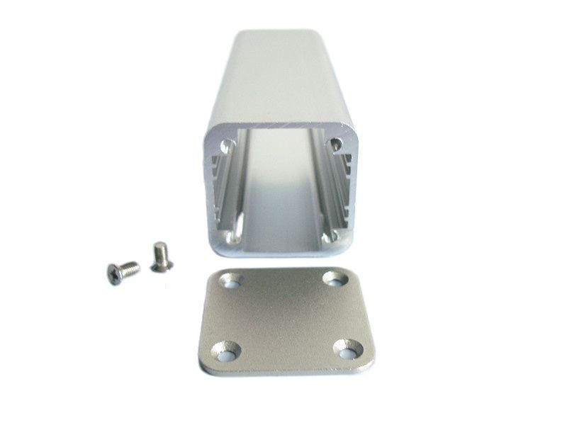 Aluminium Legering Shell Aluminium Behuizing Voor Batterij Kleine Power Diy 32*32*100Mm